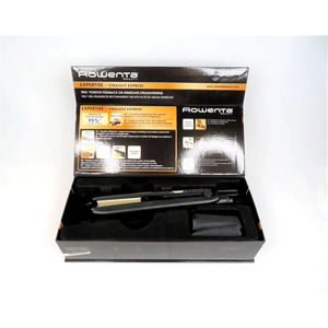 NIB ROWENTA SF7228 Straight Express 1-Inch Ceramic Tourmaline Ionic Flat Iron